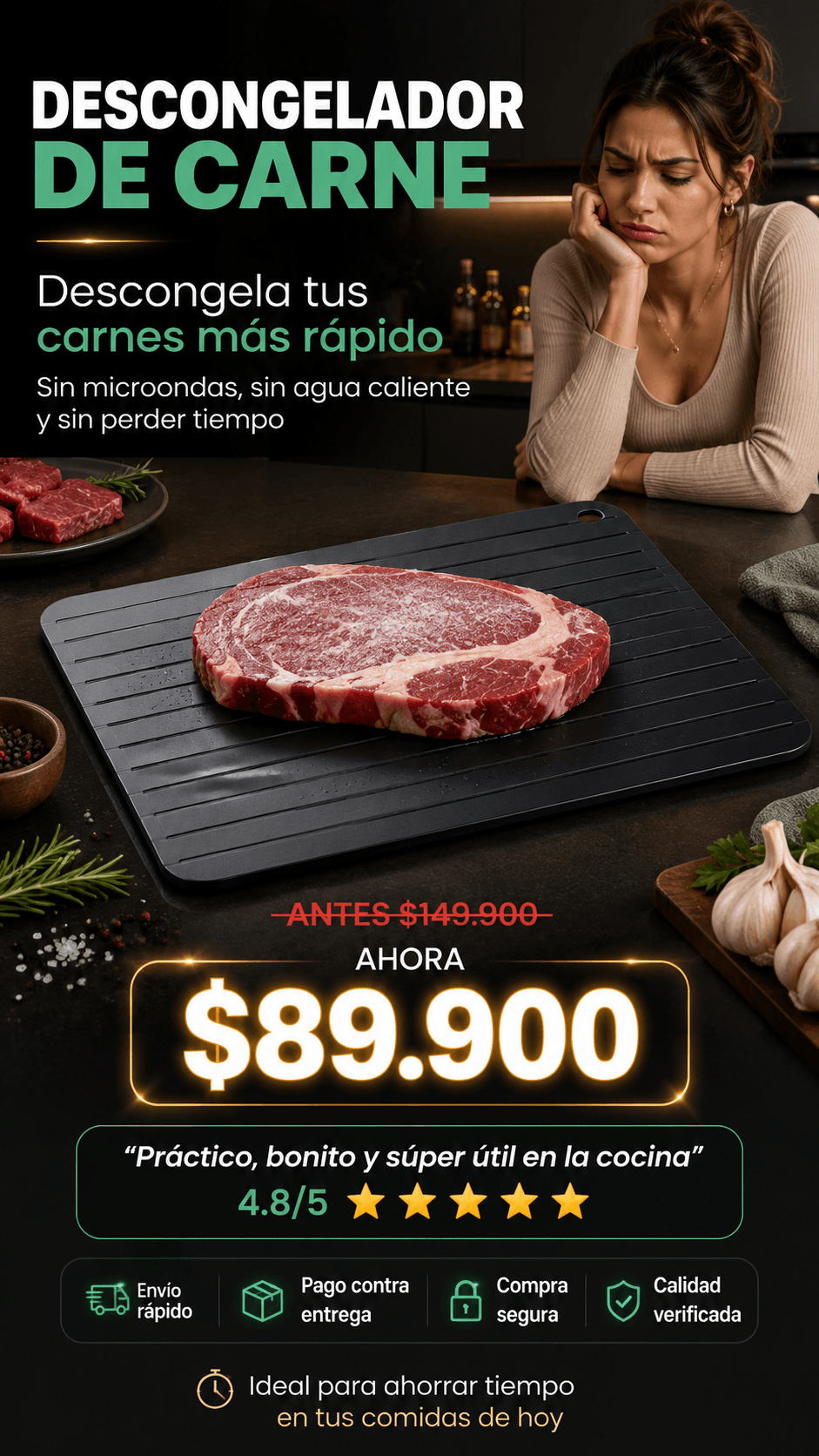 Tabla descongeladora