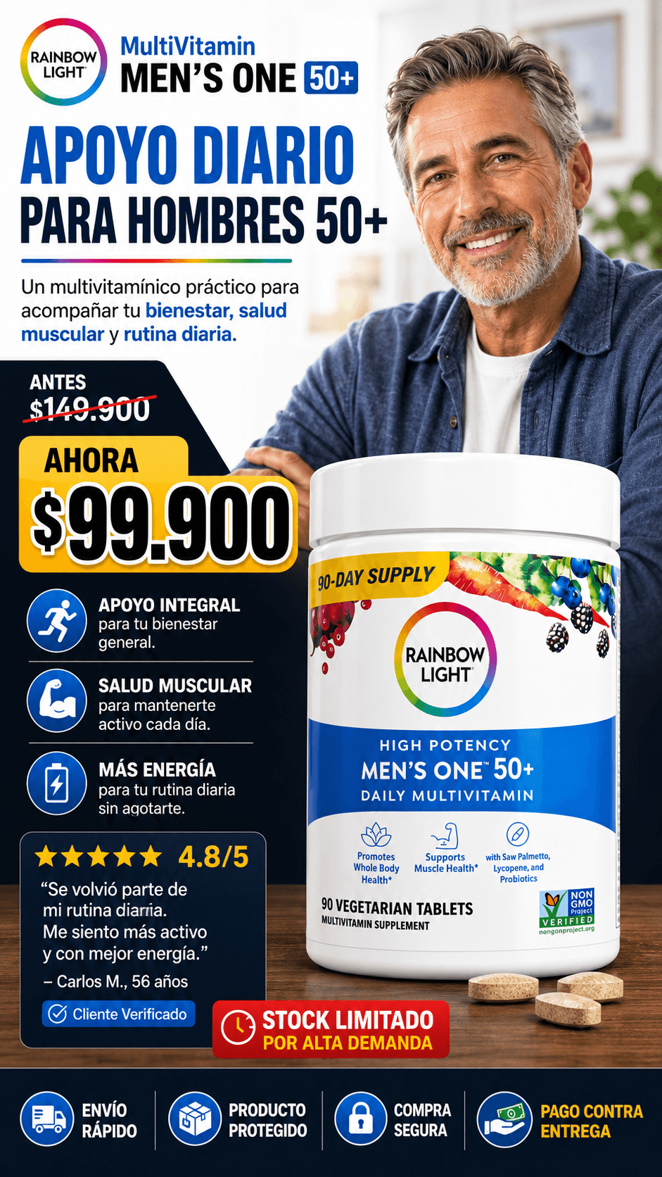 SUPLEMENTO RAINBOW LIGHT - IMPORTADO