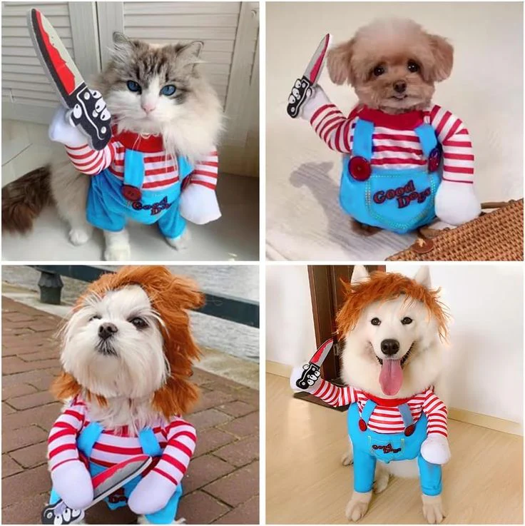 Disfraz Mascotas Chucky Halloween