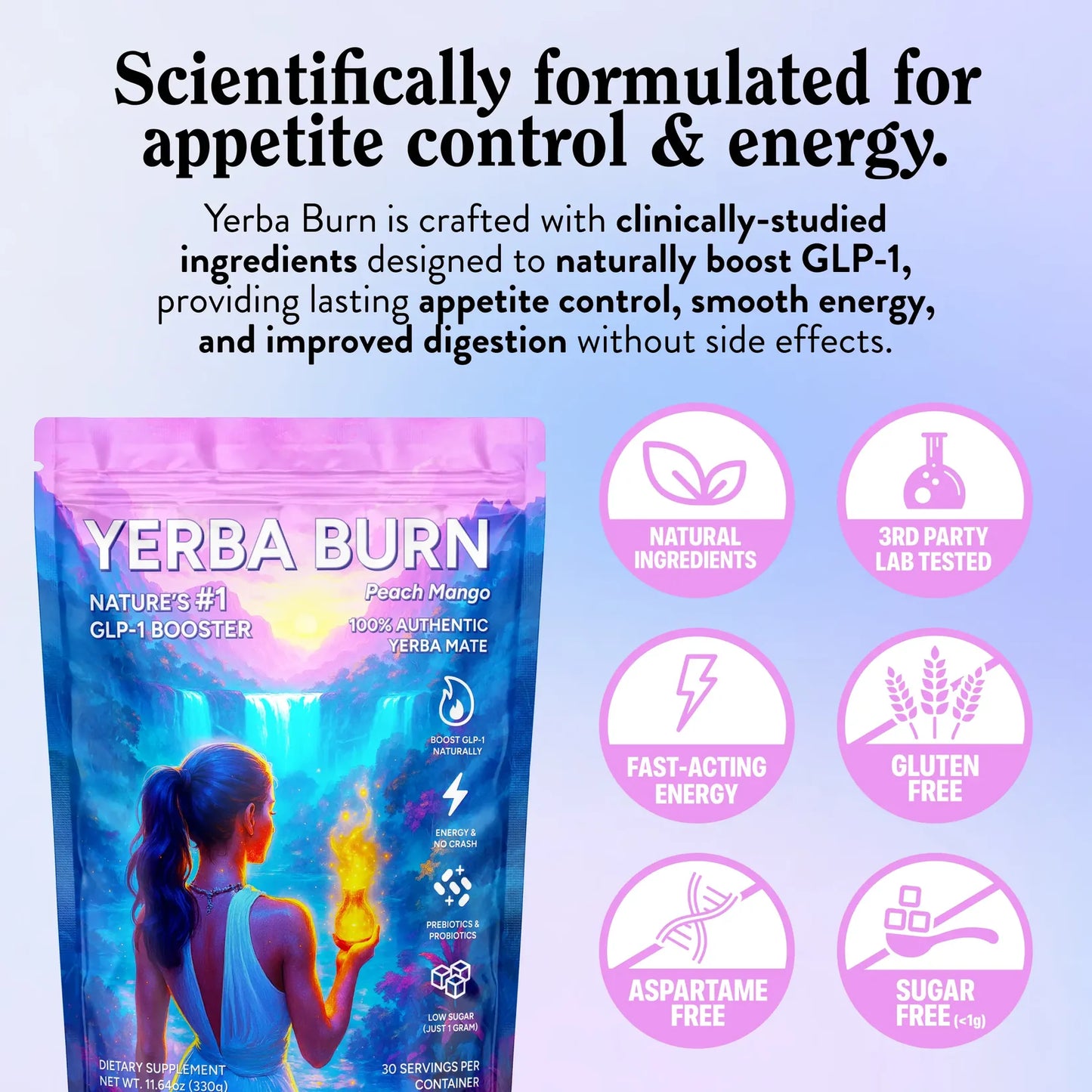Yerba Burn™ — Te instantaneo de yerba mate en polvo