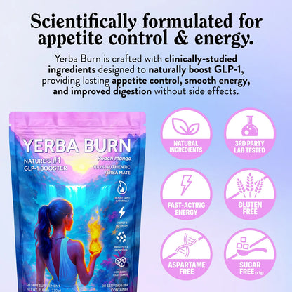 Yerba Burn™ — Te instantaneo de yerba mate en polvo