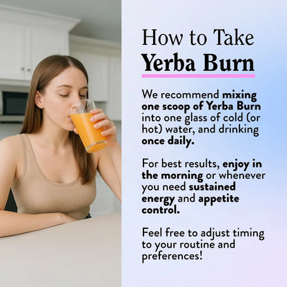Yerba Burn™ — Te instantaneo de yerba mate en polvo