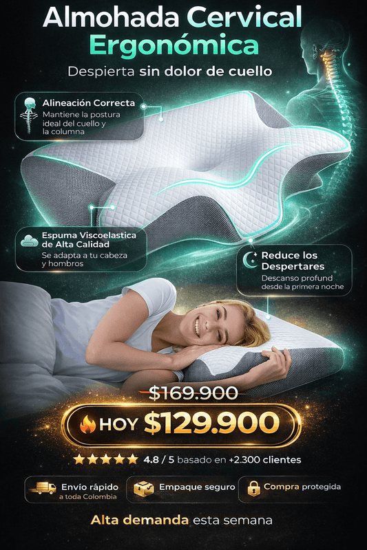Almohada Cervical ErgonóMica
