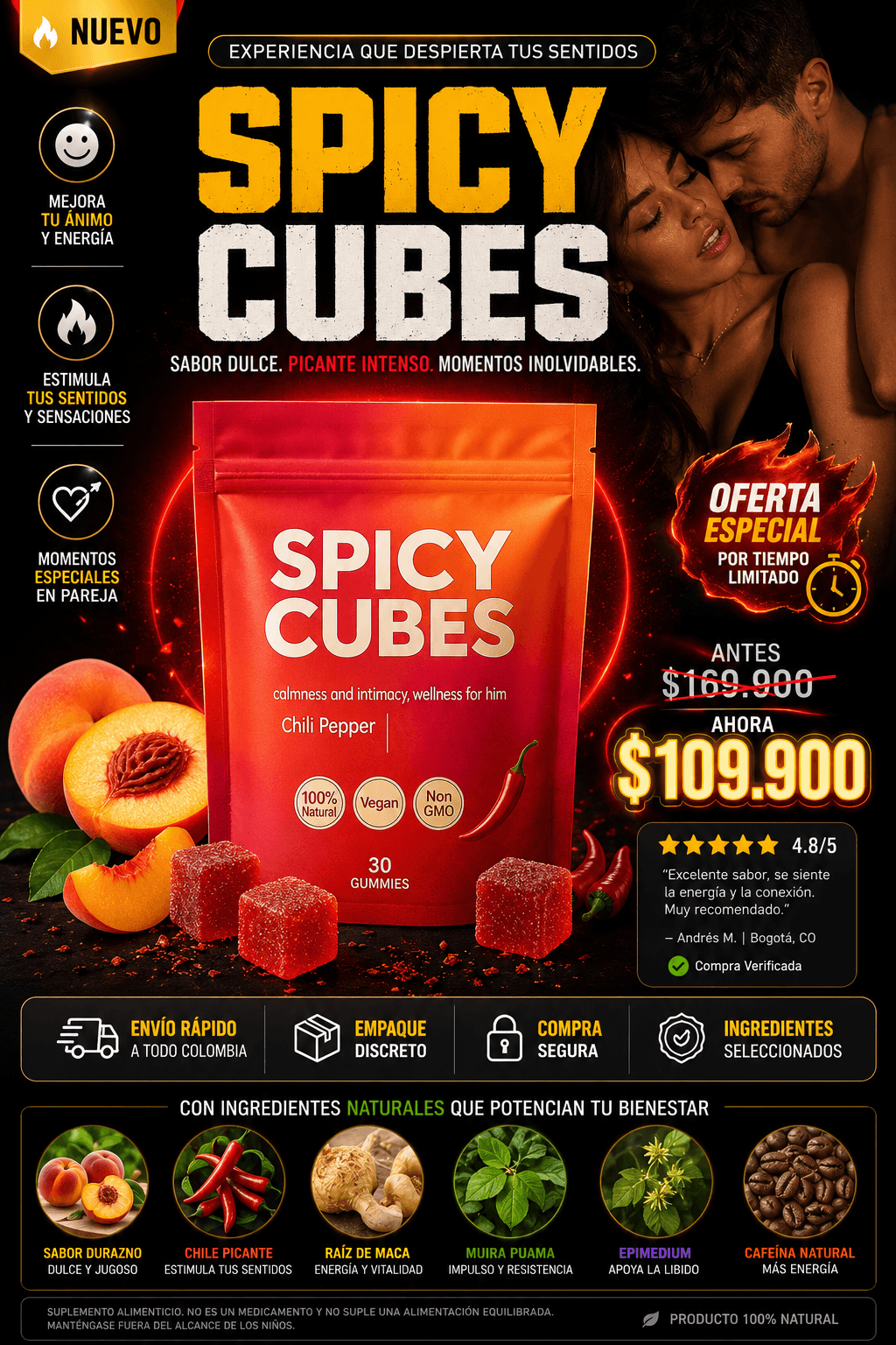 SPICY CUBES - IMPORTADO