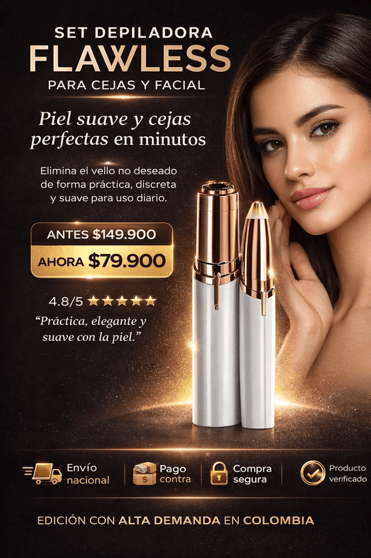 Depiladora Facial Flawles IMPORTADA
