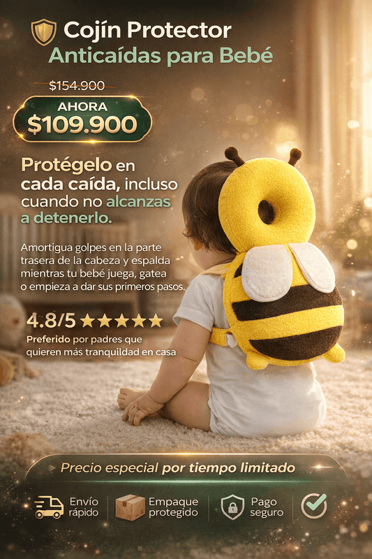 Cojin Protector Anticaídas para Bebé
