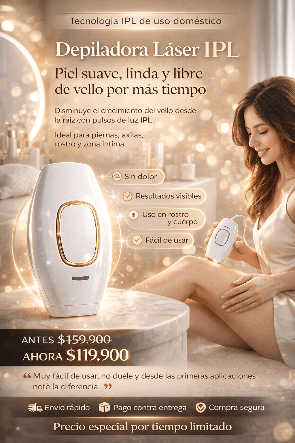 DEPILADORA LASER IPL