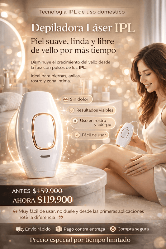 DEPILADORA LASER IPL