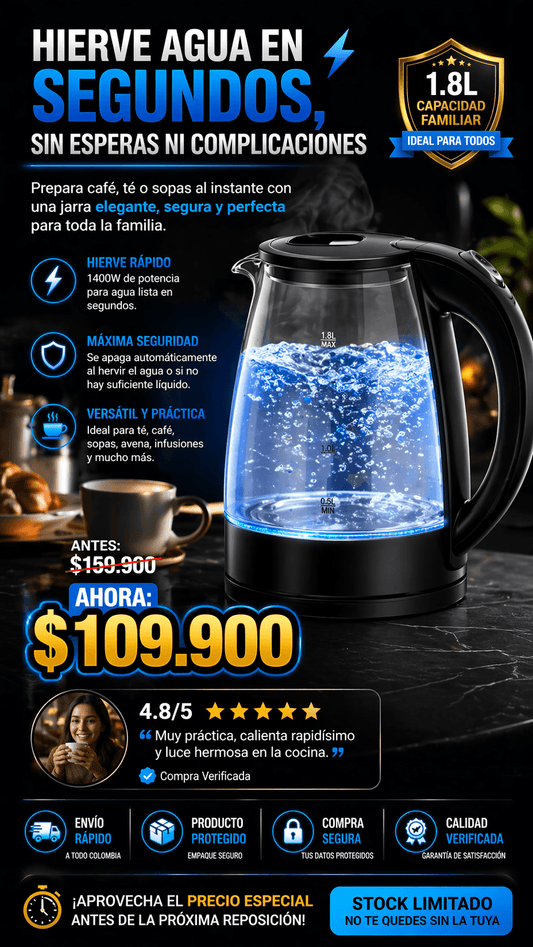 Jarra Electrica Para Hervir