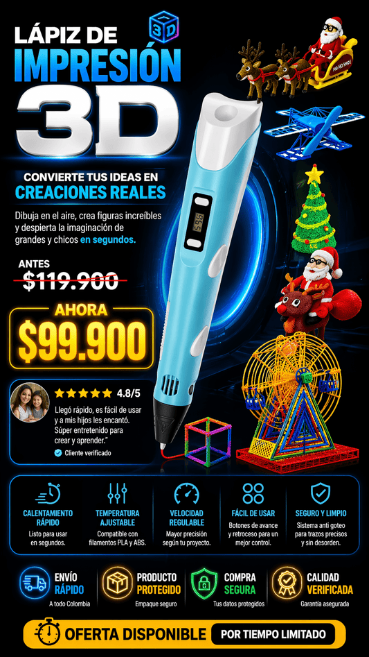 Lapiz de impresion 3D