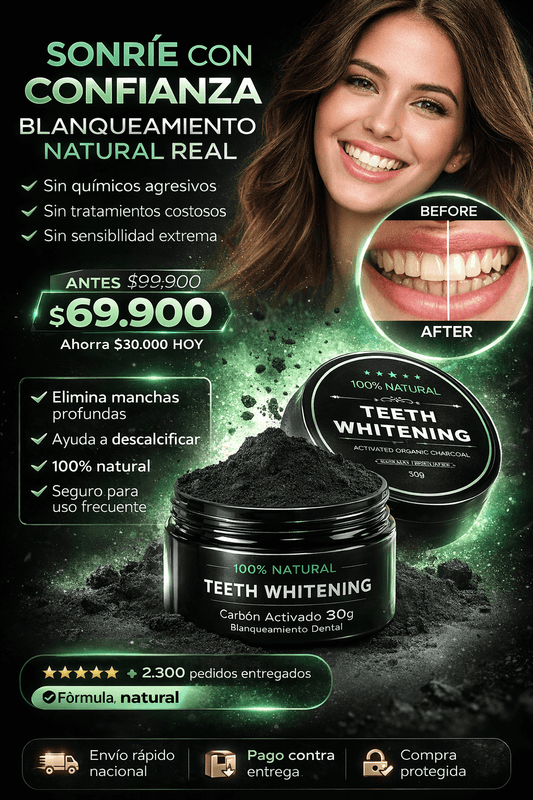 CARBON ACTIVADO DENTAL
