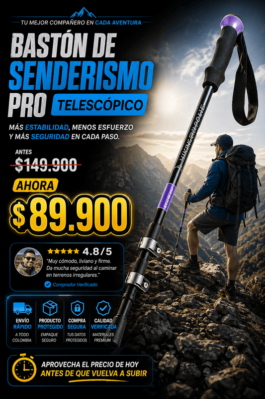 BASTON DE TREKKING PRO