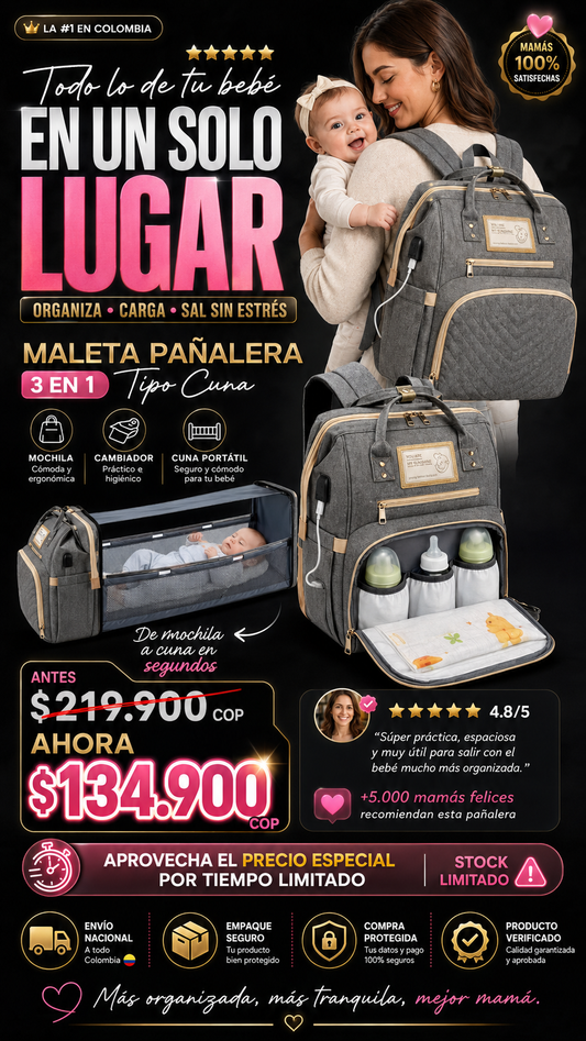 MALETA PAÑALERA