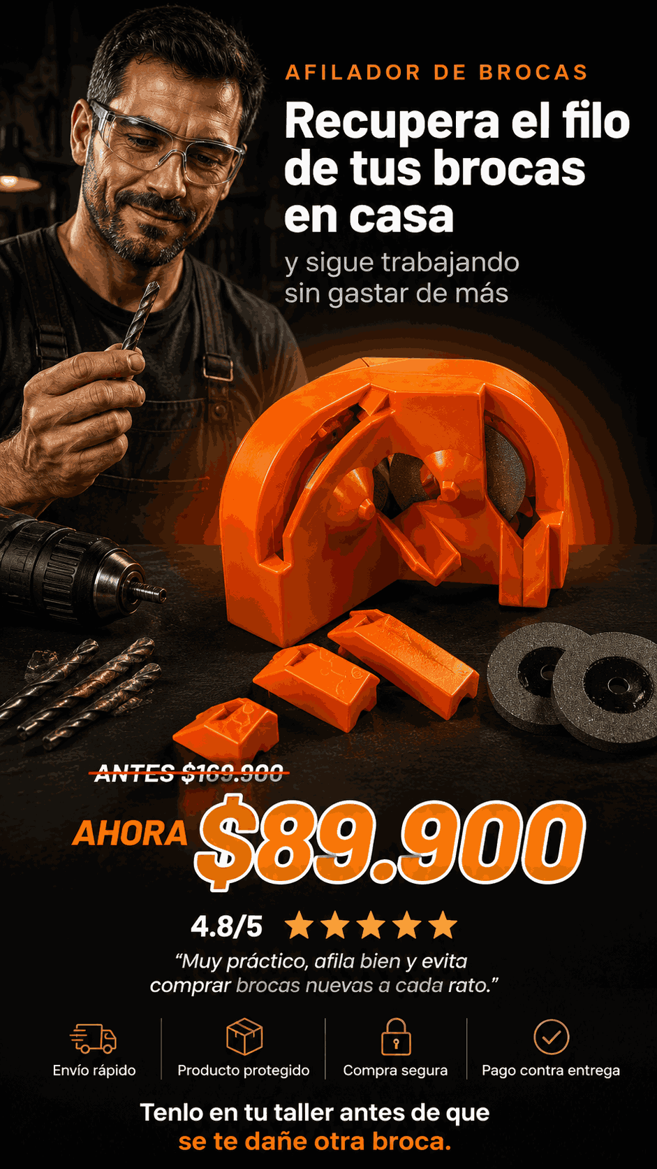 AFILADOR DE BROCAS