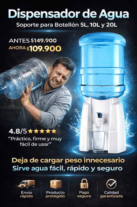 Base Dispensadora de agua
