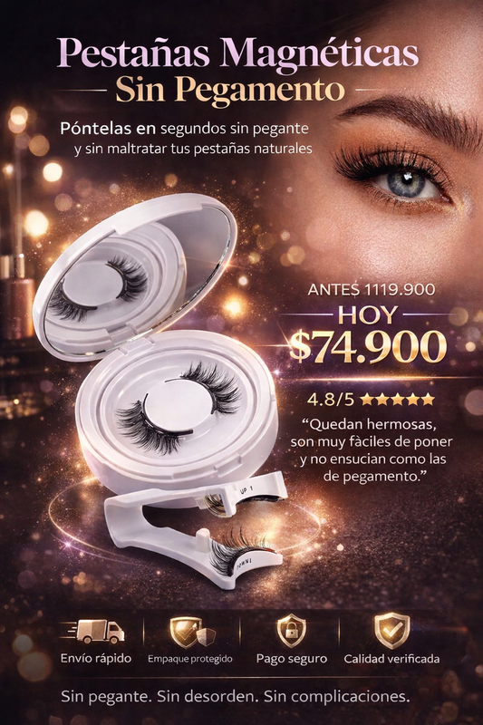 PESTAÑAS MAGNETICAS MAGICAS