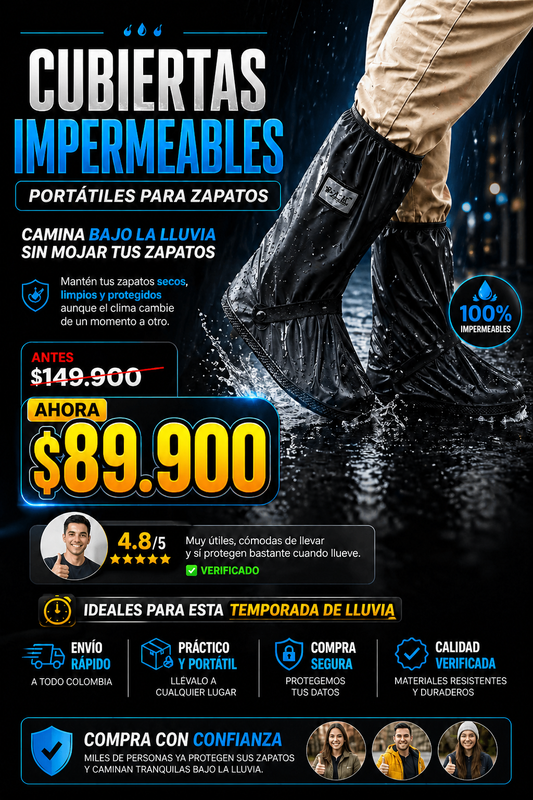 Protector Impermeable Para Zapatos