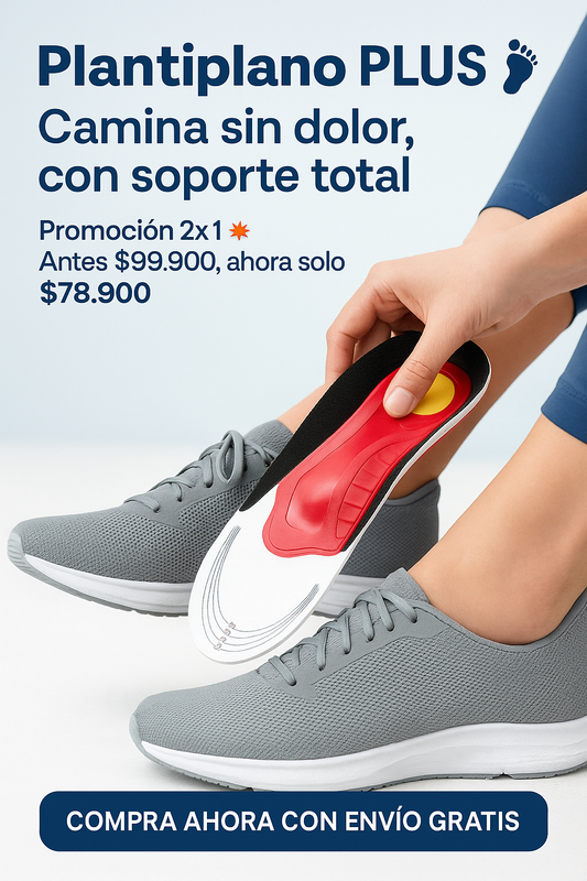 PROMOCION 2x1 PLANTILLAS ORTOPEDICAS PIE PLANO